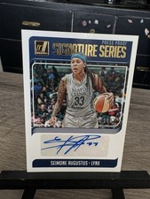 Seimone Augustus 2019-20 Donruss Signature Series Press Proof Auto /199 Lynx