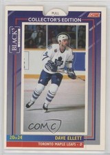 1993-94 Score /Black's Toronto Maple Leafs Dave Ellett #20 2d8