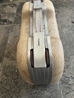 1949 Motorola Tube Radio  69L11 ,AC/Battery, Tweed Covering, Works — photo 4