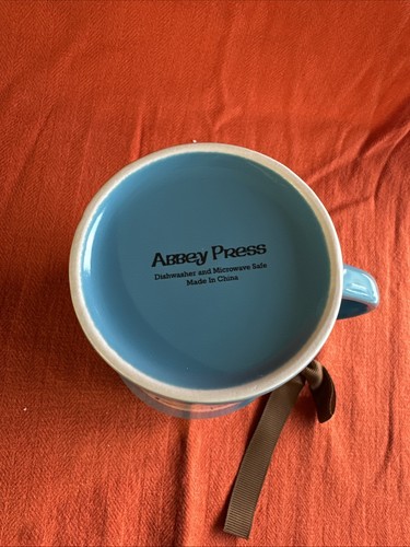 Abbey Press Celebration Mug With Mini Whisk Blue Special Day Dishwasher Safe - Picture 4 of 4