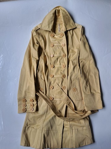 Marc Jacobs, Marc Jacobs Women's Coat Xs Trench Archive 2008 Vintage Military Rrp 399