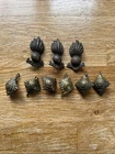 Bundle Of WW1/2 military Pins Shoulder & Rank Pip Badges
