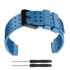 Blue Silicone Watch Band Wristband Strap Bracelet Belt For Garmin Approach S20