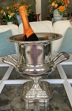 Birmingham Silver Company SIlverplated Trophy Urn Champagne Ice Bucket 10.25