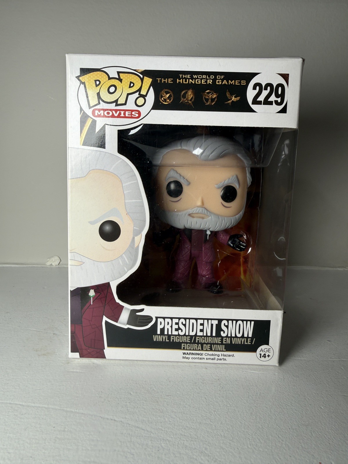 Funko Pop! Movies The Hunger Games President Snow #229 Vinyl Figure w/ Box