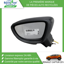 Retroviseur gauche (ou coque) Renault Captur