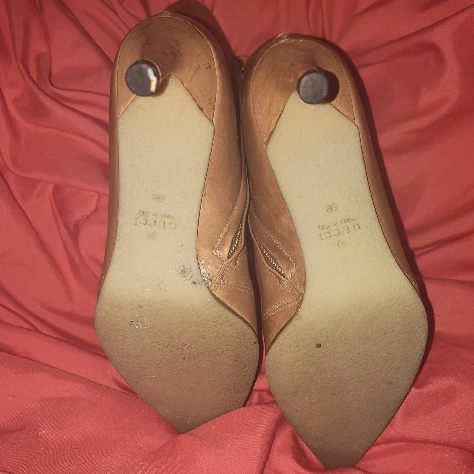 Botas de cuero para mujer Gucci talla 6 B Foto 4 de 4