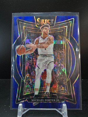 C994 - 2024-25 Panini Select - Michael Porter Jr. #32 Blue Tectonic Prizm /99
