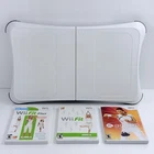 Nintendo Wii Balance Board W/ Fit, Fit Plus, & Active Personal Trainer TESTED