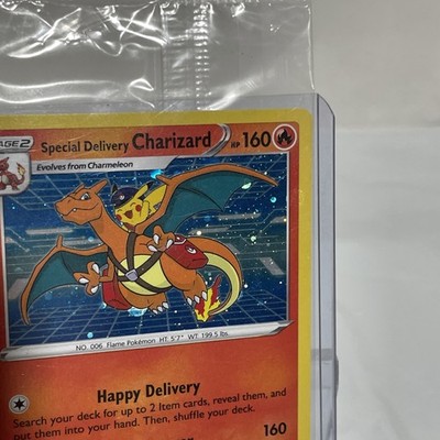 Special Delivery Charizard Promo Card Special Sealed SWSH075 | eBay