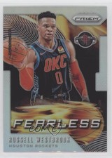 2019-20 Panini Prizm Fearless Silver Prizm Russell Westbrook #4 pe8