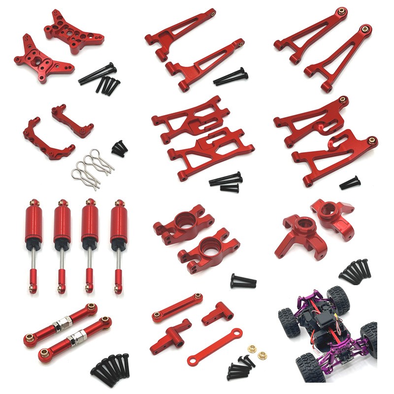 For MJX Hyper Go 1/14 14211 14209 14210 Shock Absorbers Full Car