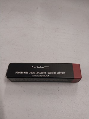 Mac Cosmetics Powder Kiss Liquid Lipcolour 990 More The Mehr-Ier 0.17 Oz New Box