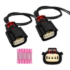 2PCS Ignition Coil Connector Pigtail Harness, Ignition Coil Connection, 3 Way...