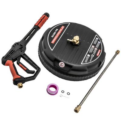 #ad Pressure Washer Gun Kit 4000PSI Wand Extension 1 4quot; Quick Connect Spray Lance $48.18