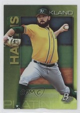 2020 Bowman Platinum Wal-Mart Top Prospects Chartreuse Hogan Harris #TOP-47 0q1p