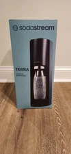 SodaStream Terra Sparkling Water Maker (Black) with CO2 and DWS Bottle