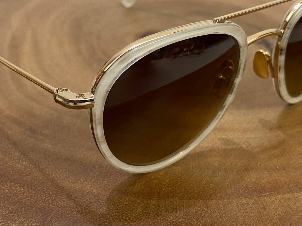 SALT. Sunglasses LYNCH WG Polarized Titanium Gold Ivory 52  display picture 3