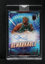 2023-24 Topps Three Re-Markable Red 4/5 Paul Pierce #RM-PP Auto HOF dq2
