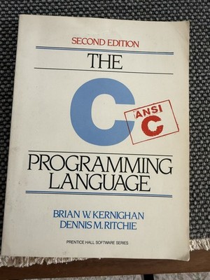 The C Programming Language 2nd Ed Kernighan Ritchie PB USA ANSI C