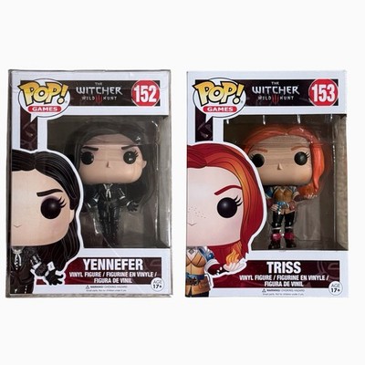 The Witcher 3: Wild Hunt   Yennefer & Triss Funko Pop Bundle (Rare)