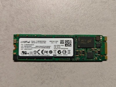 Crucial 480GB NVMe M.2 2280 SSD CT480M500SSD4 *Gut 100%