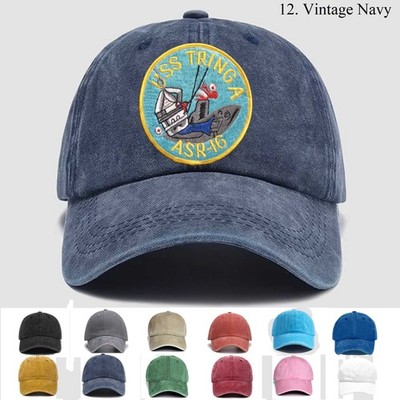 Customized Personalization Embroidered Hat Uss Tringa Asr 16, Trucker Hat, Gift
