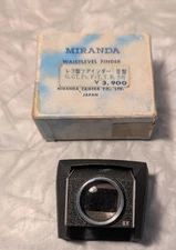 Vintage Miranda Waist Level View Finder