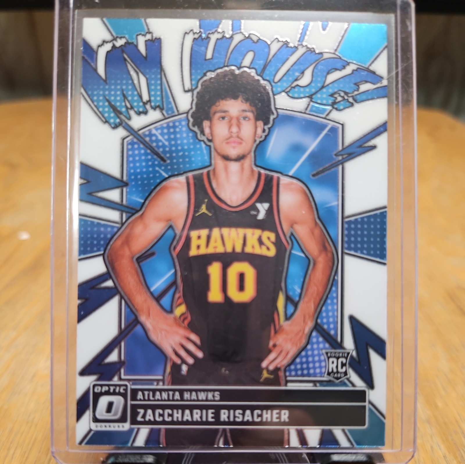 2024-25 Panini Donruss Optic - My House Zaccharie Risacher #13 Holo Prizm (RC)