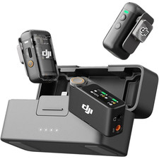 DJI Mic 2 WIRELESS MICROPHONE 2 TX 1 RX Charging Case
