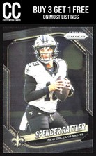 2025 Panini Prizm #186 Spencer Rattler New Orleans Saints