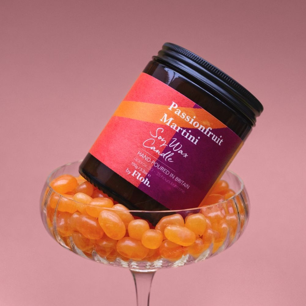 Toasted Crumpet Floh Apothecary Candle Passionfruit Martini