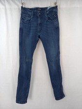 Replay Blue Denim Jeans Waist 32 Length 32 Stretch Denim Unisex