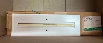 NEW Lightolier 7619WH Lytespan Track Lighting Multipoint Matte White Finish