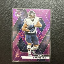 2025 Panini Mosaic D'Andre Swift - Purple Scope Mosaic Prizm #213 Dandre bears