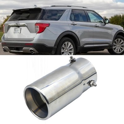 For Ford Explorer 1.5'' to 2.7'' Exhaust Pipe Tip Rear Tail Throat Muffler
