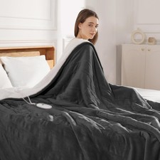 Heated Blanket Queen Size Electric Blankets 84X90in - Dual Control Heated Blanke