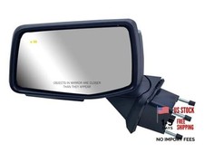 Replacement Driver Left Side Door Mirror Power Heated Light Driver LH Side