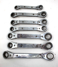 Blue-point Tools 7 Piece Metricsae Ratcheting Box End Wrenches Blue-point Tools 7 Piece Metricsae Ratcheting Box End Wrenches