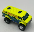 Matchbox Superfast MB 26 4x4 Chevy Van Neon Green Diecast 1981 Vintage New w/Box