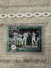 2026 Topps MLB Series 1 LA Dodgers Team Card /Shohei Ohtani Green /99