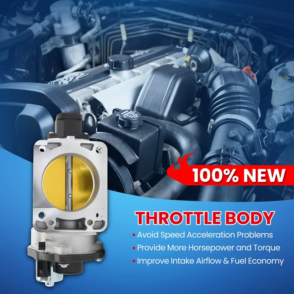 Conjunto de carrocería del acelerador S20020 para Ford F-150 E-150 Mustang Explorer Lincoln Foto 3 de 4