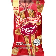 Caramel Flavored Popcorn 9.5 oz Indulgent Snack for Movies and Parties