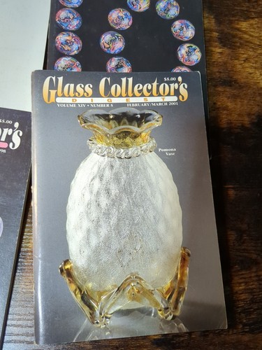Glass Collectors Magazine Premiere Issue 1987 8 More Include 10 Yr Anniversary - Picture 10 of 10