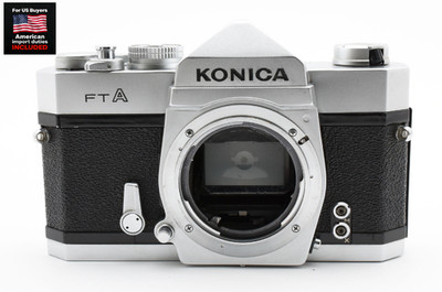  Meter OK [Near MINT] Konica FTA SLR 35mm Film Camera  From JAPAN