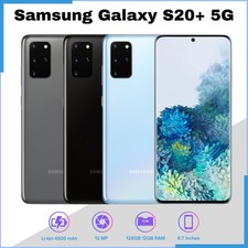 Neu Samsung Galaxy S20+ Plus 5G 128GB Handy Ohne Vertrag Smartphone Alle Farben