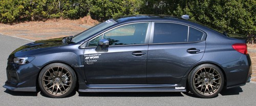 Carbon Fiber Side Skirt CS Style 2015-2021 WRX/STI - Picture 3 of 3
