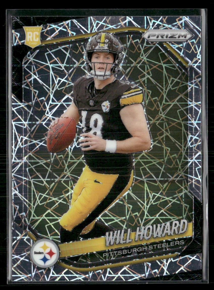 Will Howard Panini Prizm #367 Lazer