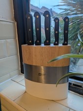 Richardson Sheffield Box Knife Stand Cutlery Holder Brand New