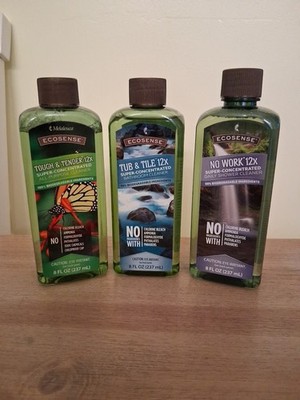 Melaleuca Ecosense No Work 12x Super Concentrated Daily Cleaner Lot Of 3